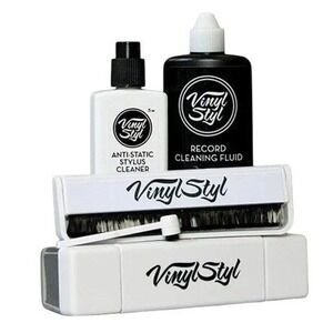 Vinyl Styl® VS-A-009 Ultimate Vinyl Record Care Kit - Record & Stylus Brushes An
